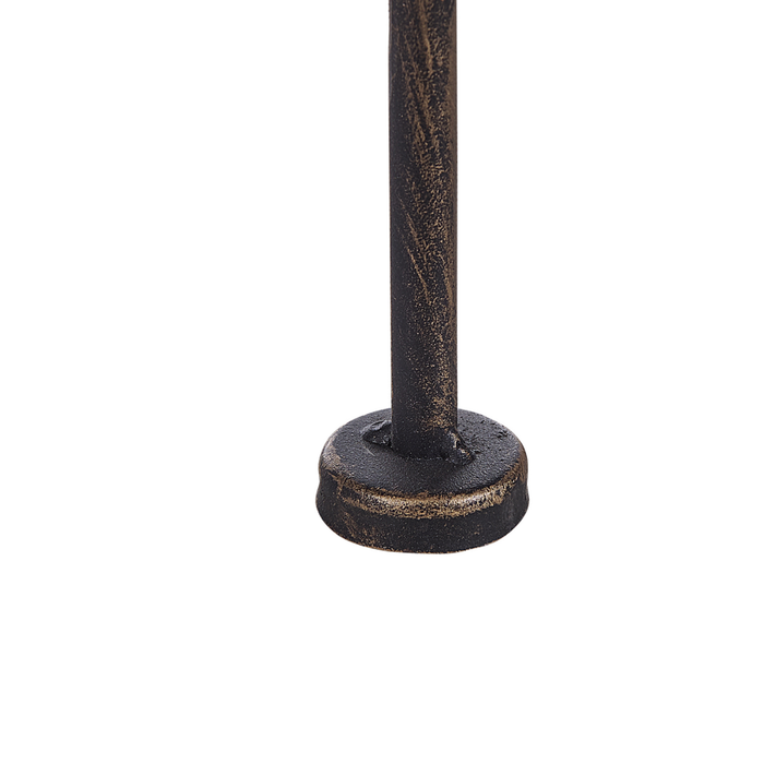 Scaffale per scale ad angolo in metallo da giardino Scaffali per piante da bagno per interni da esterni neri