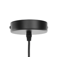 Lampada a Sospensione Luce Legno Bambù Ovale Paralume 60 cm Lampada a Sospensione a Soffitto