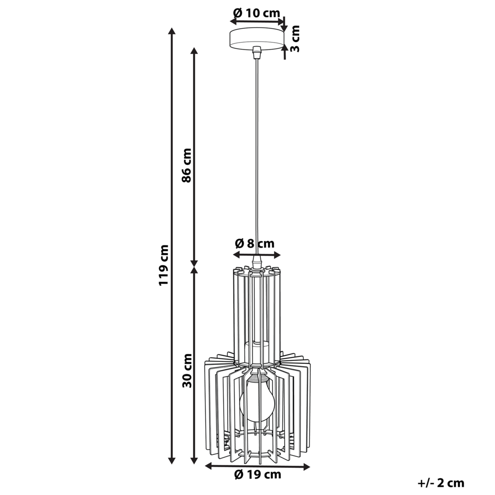 Lampada a Sospensione Luce Legno MDF Metallo Lampada a Sospensione Paralume Aperto Boho Design Cucina Soggiorno Decorazioni