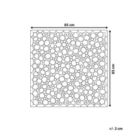 Decorazione da parete in legno chiaro con in teak Decorazione per la casa