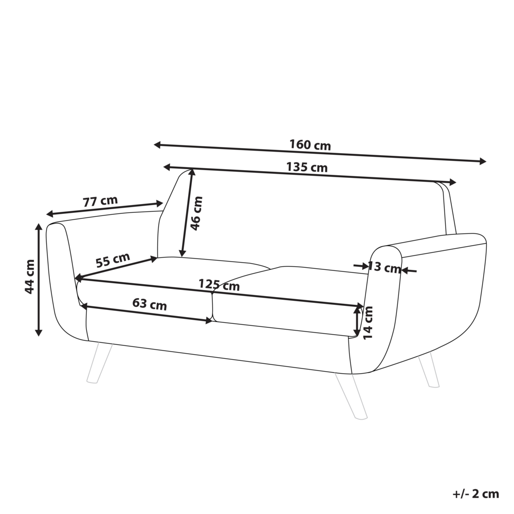 Fodera per divano a 2 posti Fodera di ricambio rimovibile con cerniera in velluto verde per divano