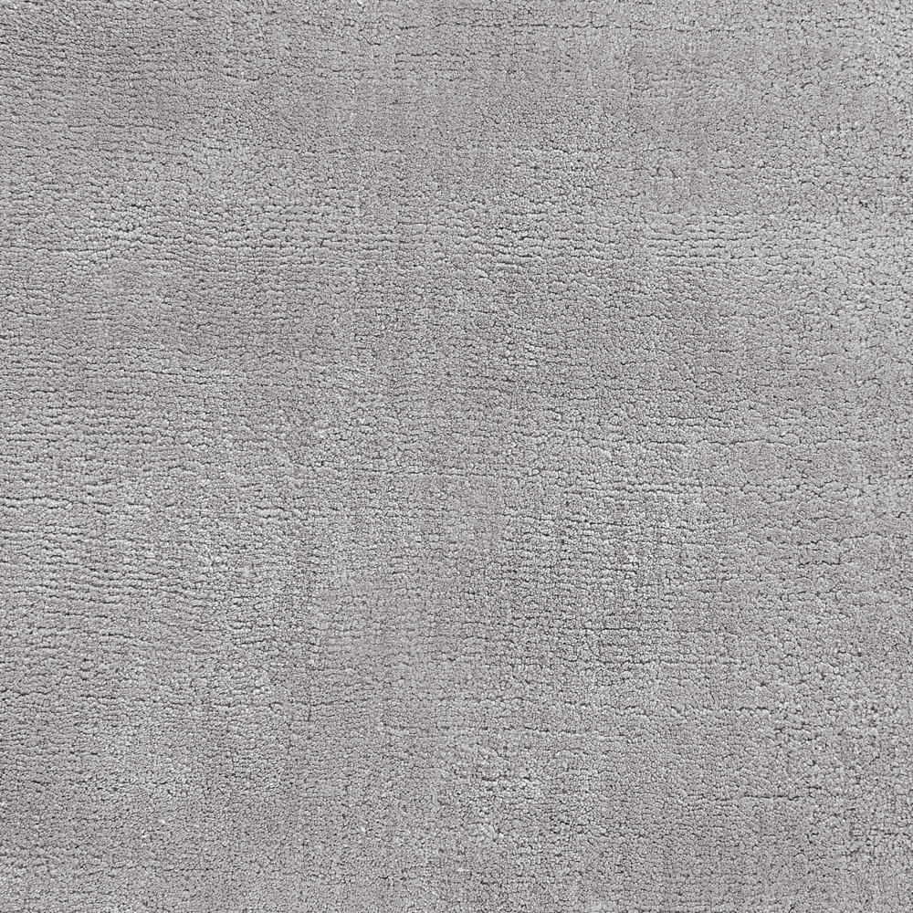 Tappeto Grigio Chiaro Viscosa 200 x 300 cm Trapuntato a Mano pelo corto Moderno