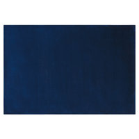 Tappeto Blu Navy Viscosa 140 x 200 cm Trapuntato a Mano pelo corto Moderno