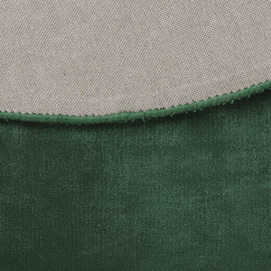 Tappeto Verde Smeraldo Viscosa Rotonda 140 cm Trapuntato a Mano pelo corto Moderno