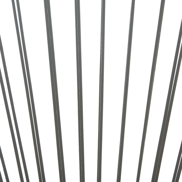 Sedia da giardino Papasan in rattan sintetico grigio scuro moderna