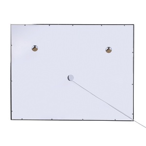 Specchio da parete a LED sospeso 90 x 70 cm Rettangolare Moderno Bagno Glamour Make-Up