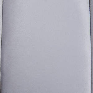 Chaise longue Velluto Grigio Chiaro Rivestimento Gambe In Metallo dorato versione sinistra