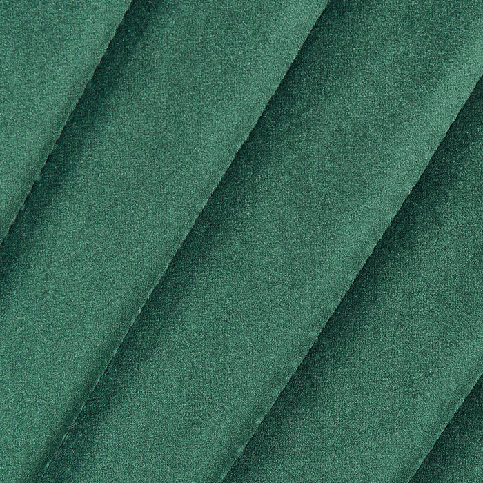 Set di 2 sedie da pranzo in velluto verde senza braccioli con schienale alto sedia a sbalzo da soggiorno