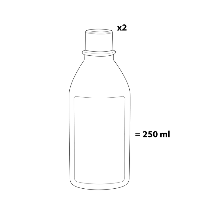 Set di 2 balsami per letti ad acqua per materassi ad acqua 2 x 250 ml