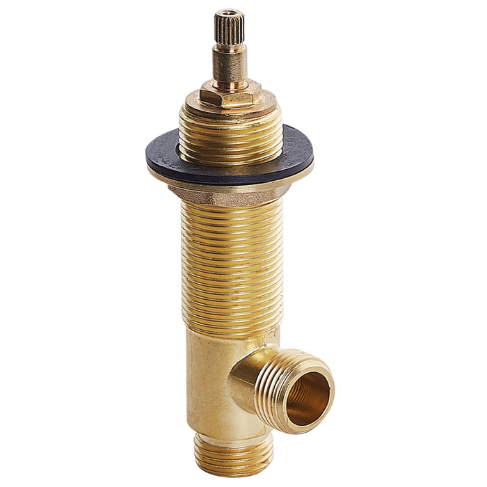 Miscelatore per lavabo Rubinetto a doppia leva per bagno moderno in ottone Nero opaco in metallo