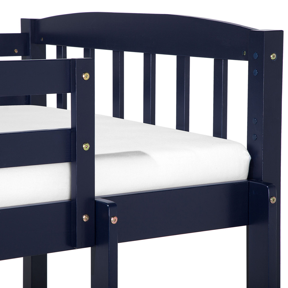 Letto a castello letto doppio con cassetti portaoggetti Legno di pino blu Dimensioni singole 90 cm per bambini cameretta
