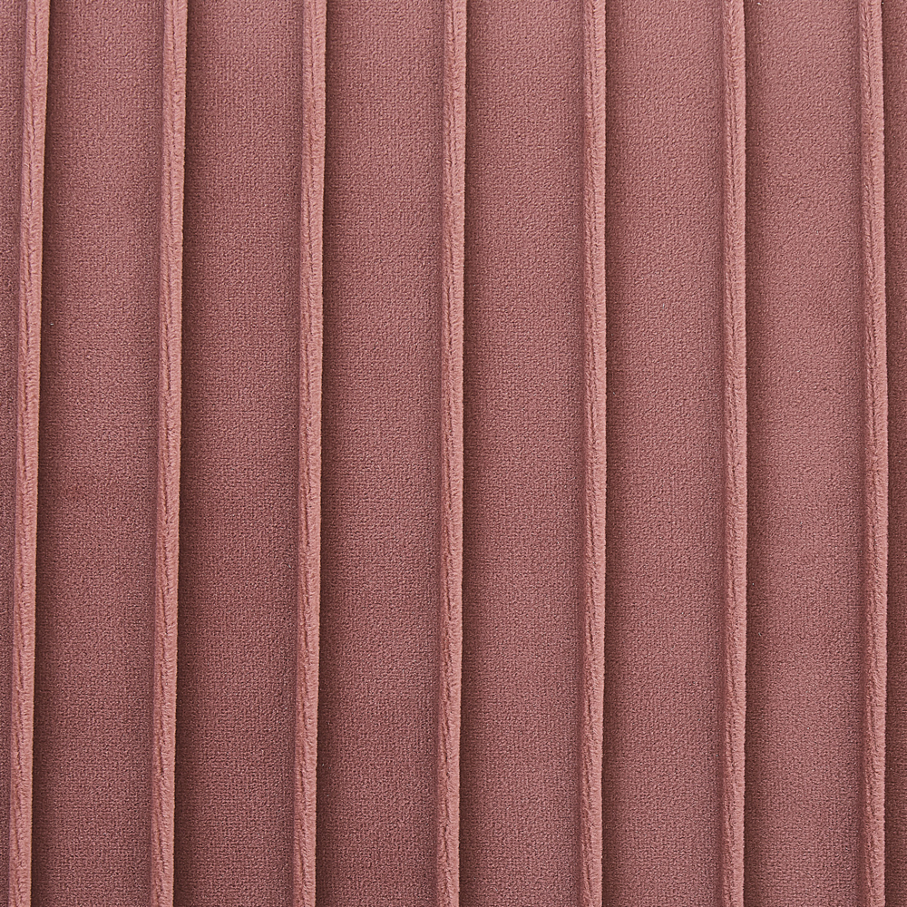 Panca Velluto Rosa Imbottito Gambe In Metallo dorato 118 cm Glamour Soggiorno Camera Da Letto Corridoio