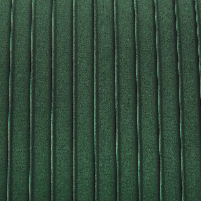 Panca Velluto Verde Smeraldo Imbottito Gambe In Metallo dorato 118 cm Glamour Soggiorno Camera Da Letto Corridoio