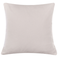 Set di 2 cuscini decorativi in cotone tortora stampa coniglietto pasquale 45 x 45 cm quadrati