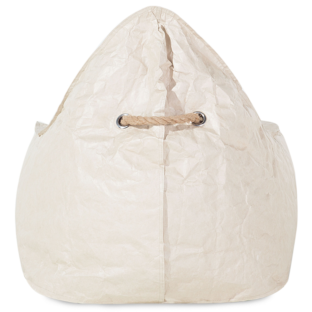Sedia a sacco a goccia a goccia Sedia Beanbag Beige Sedia da gaming moderna