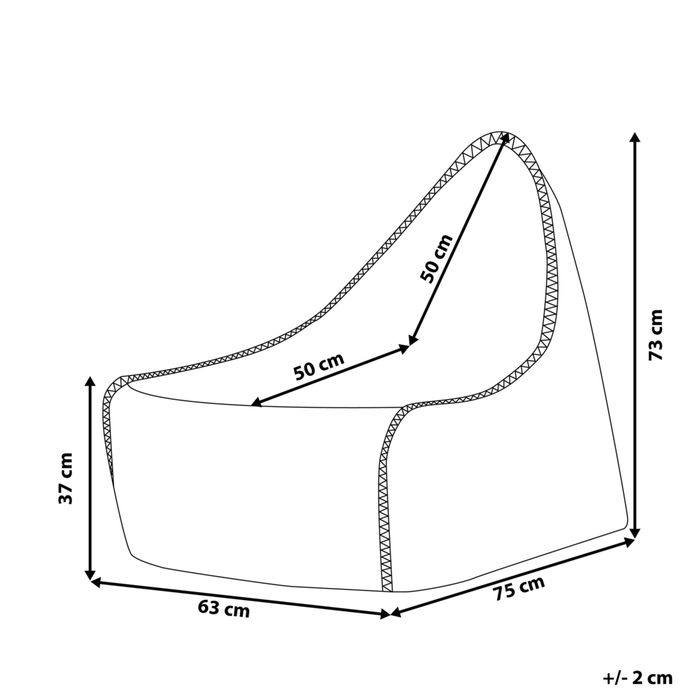 Sedia a sacco a goccia a goccia Sedia a Pour Poltrona sacco marrone Sedia da gaming moderna