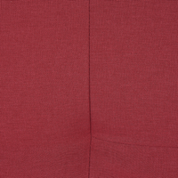 Divano Rosso Rivestimento In Tessuto Gambe In Legno Chiaro 3 Posti Stile Scandinavo