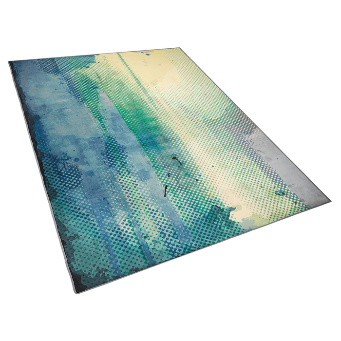 Tappeto tappetino Tessuto Multicolore 140 x 200 cm Pittura Ad Acquerello Astratta Moderna