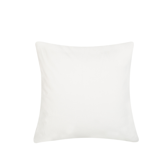 Cuscino Decorativo Patchwork in Vera Pelle Marrone Scuro 45 x 45 cm