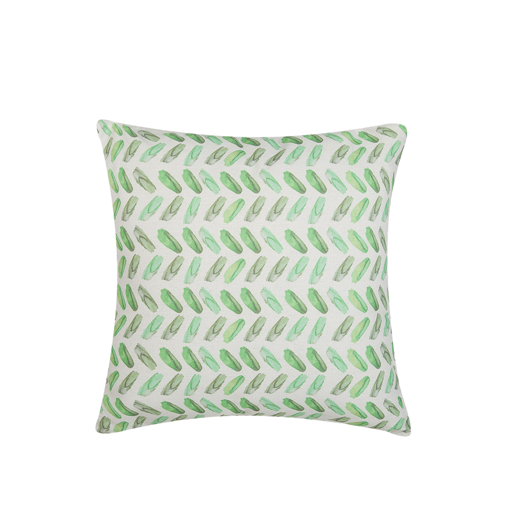 Cuscino Decorativo Patchwork in Vera Pelle Marrone Scuro 45 x 45 cm