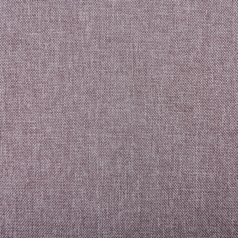 Set di 2 sedie Tessuto poliestere color talpa Gambe in legno massello scuro Seduta spessa imbottita