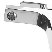 Rubinetto Lavabo In Metallo Cromato Argento Rubinetto Monocomando Bagno Moderno