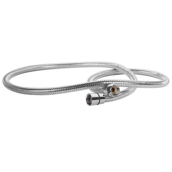 Set Doccia Miscelatore Ottone Argento con Funzione Pioggia Finitura Lucida Glamour Modern