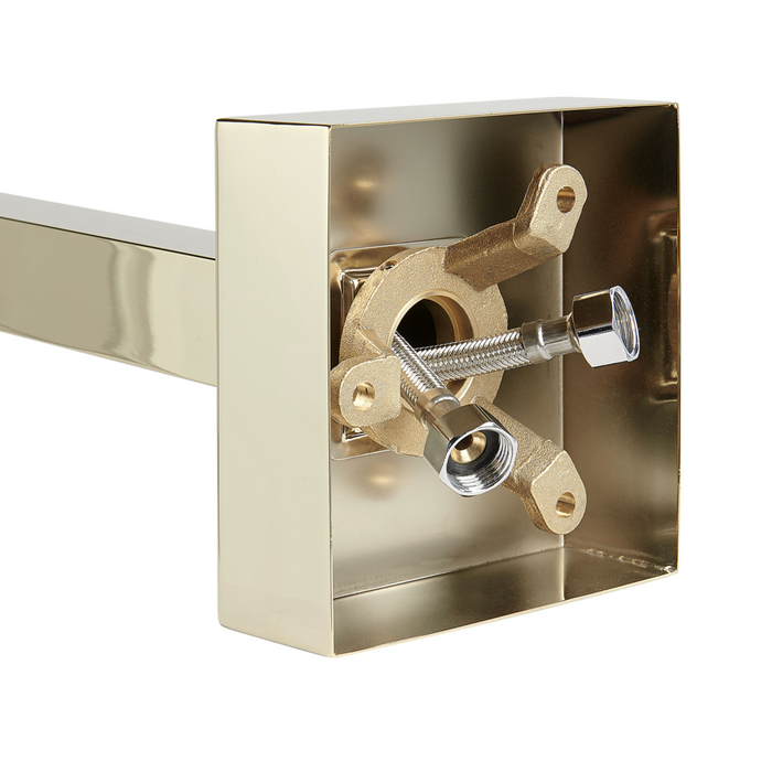 Miscelatore vasca freestanding Rubinetto doccia dorato Kit montaggio a pavimento