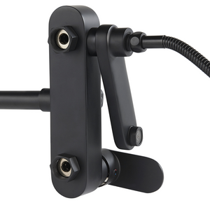 Miscelatore Set Doccia Ottone Nero con Funzione Pioggia Finitura Opaca Glamour Modern