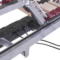 Rete per letto singolo 90 x 200 regolabile elettricamente in legno massello con struttura in metallo