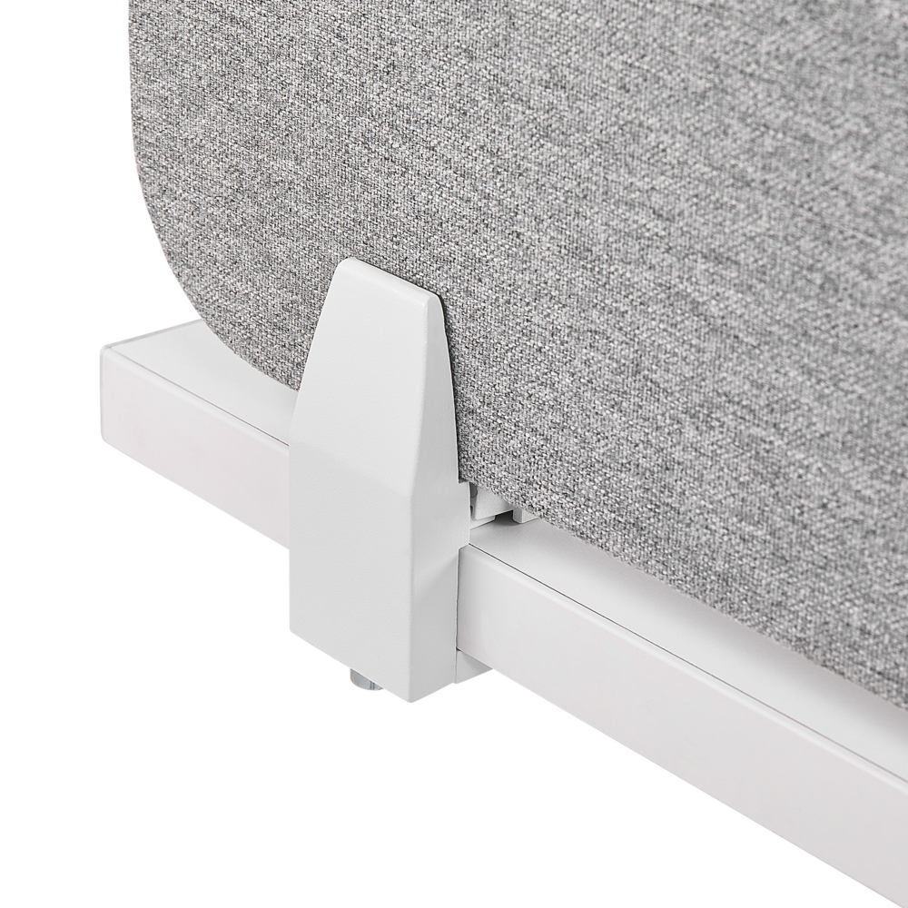 Pannello Divisorio Grigio Chiaro Fonoassorbente 72 x 40 cm in Plastica PET