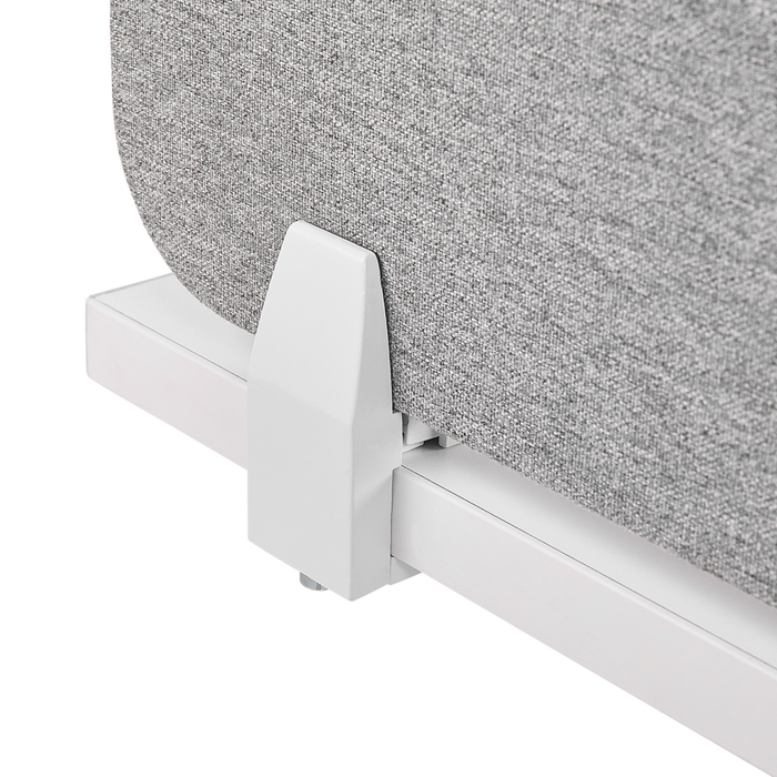 Pannello Divisorio Grigio Chiaro Fonoassorbente 72 x 40 cm in Plastica PET