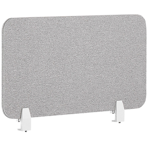 Pannello Divisorio Grigio Chiaro Fonoassorbente 80 x 40 cm in Plastica PET