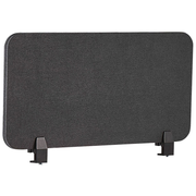 Pannello Divisorio Grigio Scuro Fonoassorbente 80 x 40 cm in Plastica PET