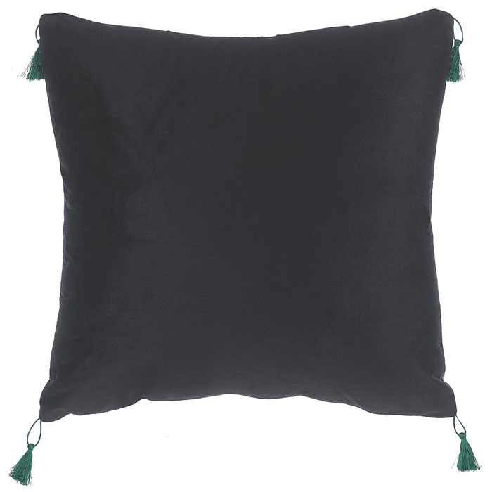 Set di 2 cuscini decorativi nero forma di animale45 x 45 cm motivo leopardo moderno Glamour Decor Accessori