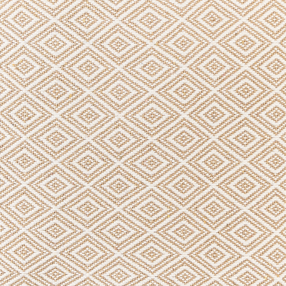 Set di 2 cuscini decorativi beige motivo geometrico 45 x 45 cm moderno boho Decor Accessori