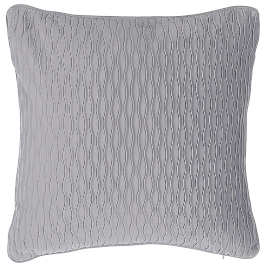 Set di 2 Cuscini decorativi motivo Grigio Rettangolare 45 x 45 cm Accessori decorativi moderni Tradizionali