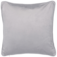 Set di 2 Cuscini decorativi motivo Grigio Rettangolare 45 x 45 cm Accessori decorativi moderni Tradizionali