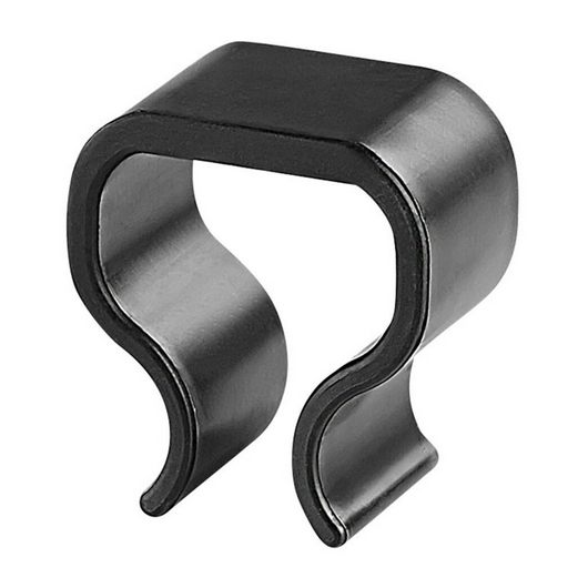 Set di 6 clip di fissaggio connettori in plastica marrone scuro per mobili da giardino in rattan