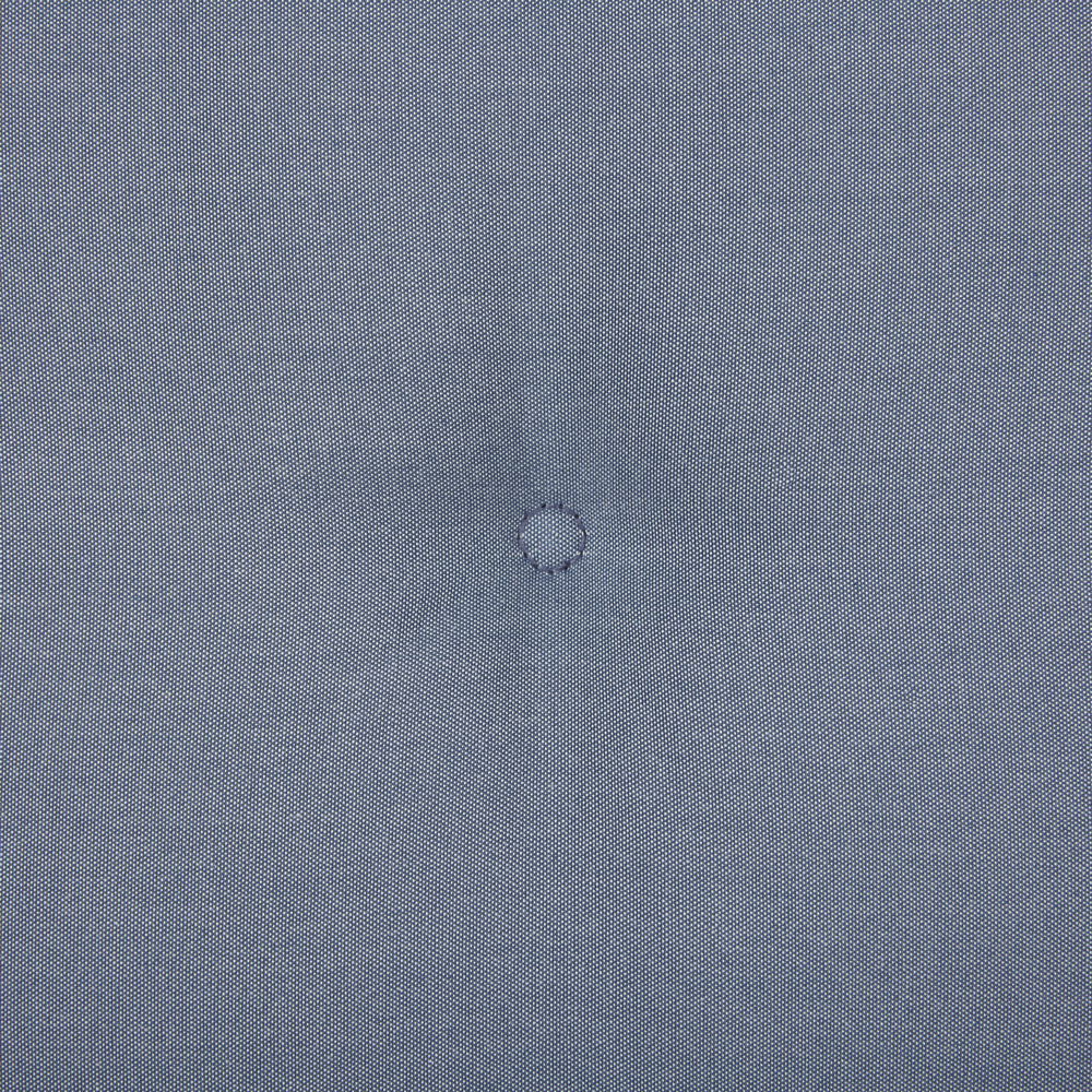 Set di 6 cuscini per sedie da giardino Cuscino per schienale in poliestere blu Design moderno Cuscino per esterni