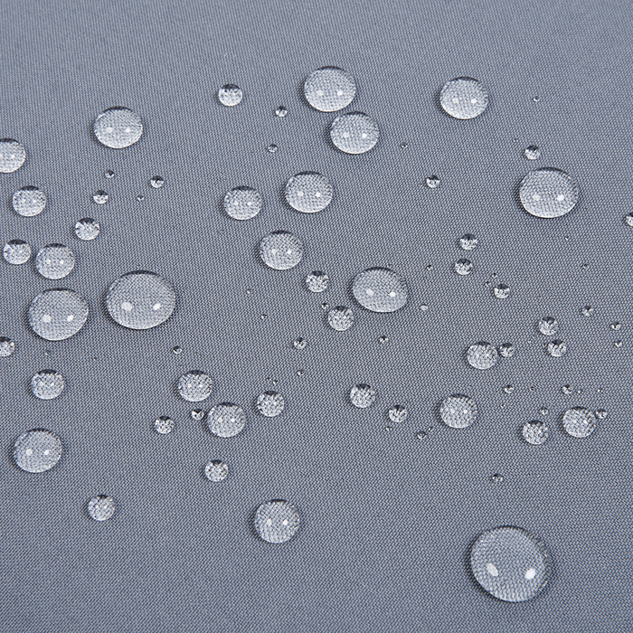 Set di 6 cuscini per sedie da giardino Cuscino per schienale in poliestere blu Design moderno Cuscino per esterni