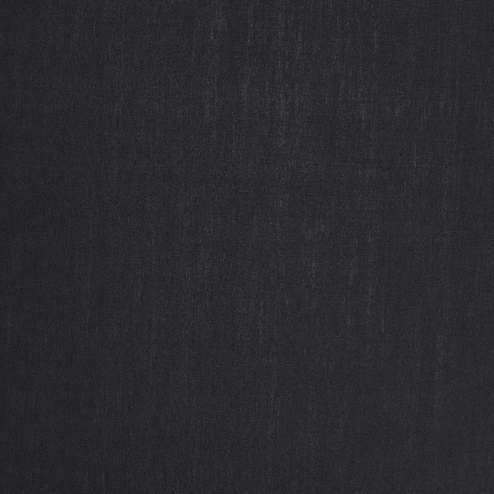 Lampada da Terra Nera con Struttura in Legno Chiaro 140 cm Paralume in Tessuto Treppiede per Tamburo Design Moderno