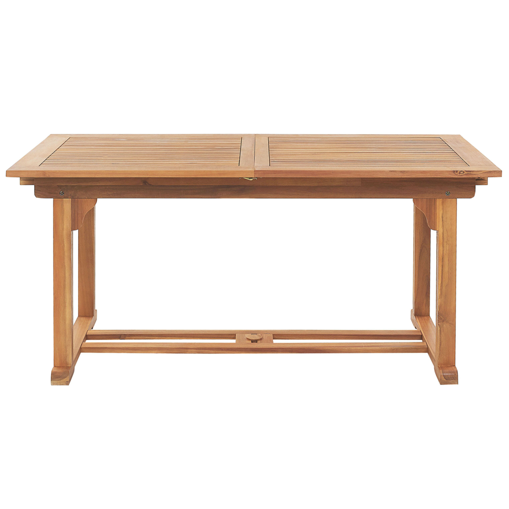 Set da pranzo da giardino in legno di acacia con cuscini color tortora 6 posti sedie pieghevoli regolabili per esterni in stile country