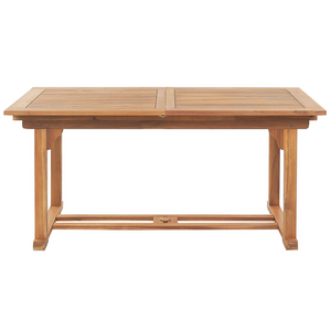 Set da pranzo da giardino in legno di acacia con cuscini color tortora 6 posti sedie pieghevoli regolabili per esterni in stile country