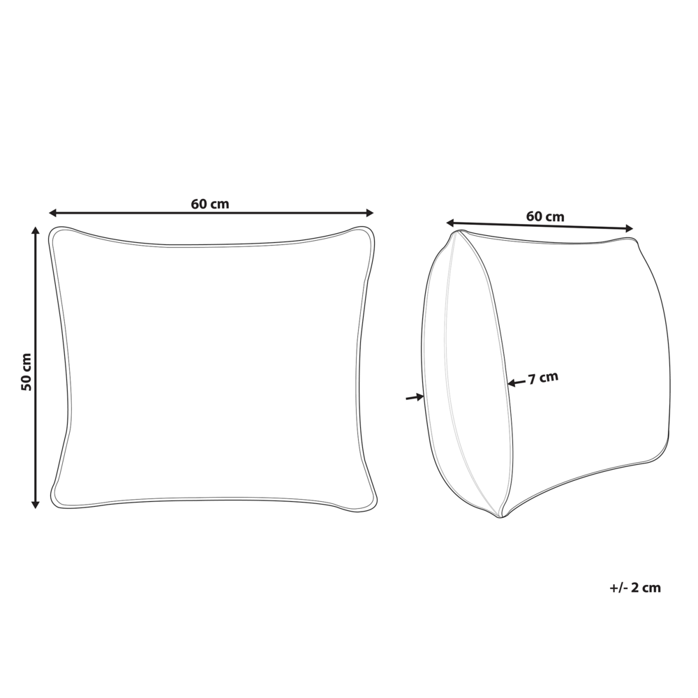 Cuscino da letto guanciale Cotone Bianco 50 x 60 cm Morbido guanciale per dormire