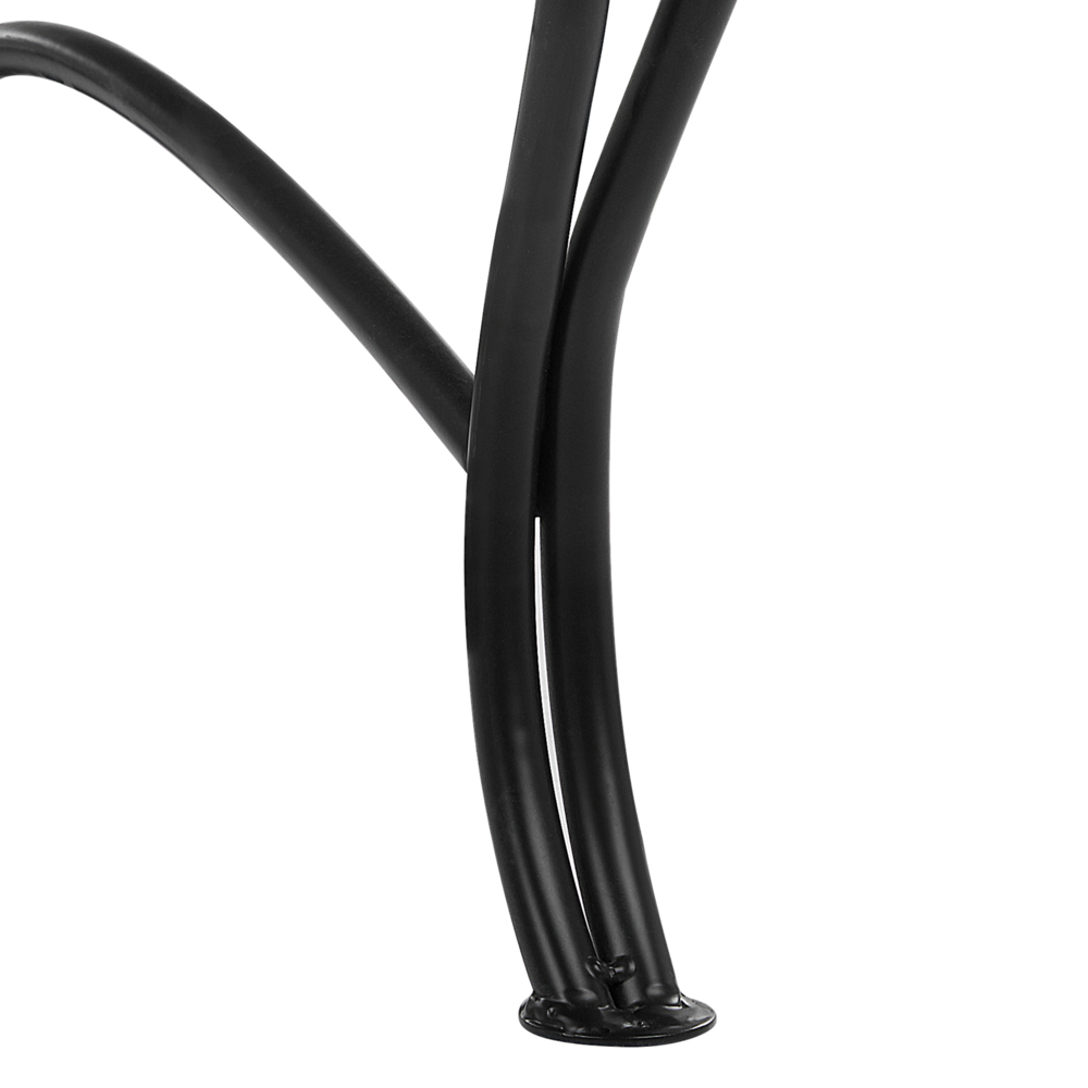 Braciere da esterno Multicolore con gambe in acciaio Nero rotonde in ceramica per barbecue da giardino a carbonella