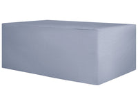 Copertura per mobili da giardino Copertura antipioggia in poliestere PVC grigio 205 x 70 x 35 cm