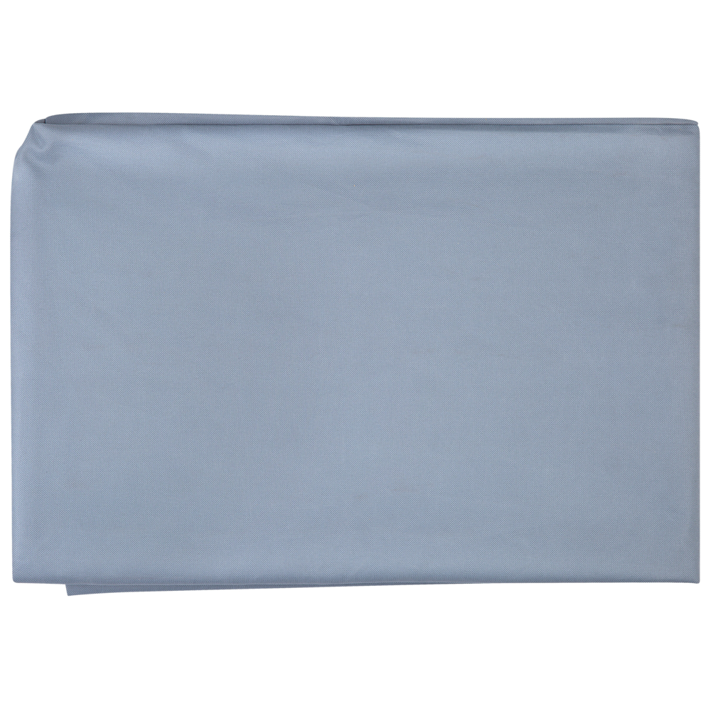 Copertura per mobili da giardino Copertura antipioggia in poliestere PVC grigio 205 x 70 x 35 cm