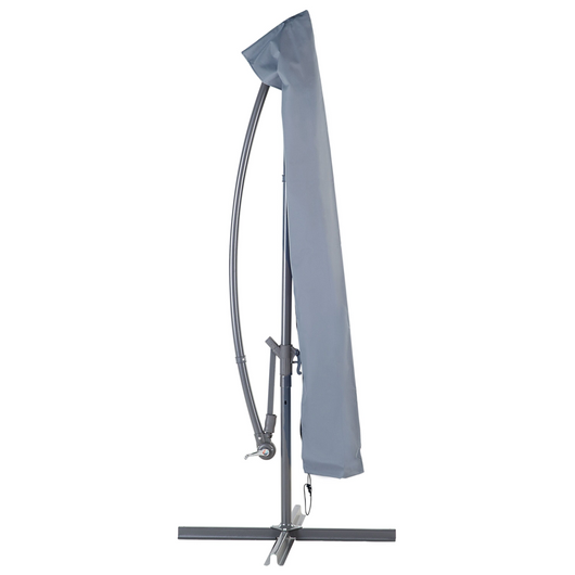 Copertura impermeabile per Ombrellone Tessuto Spalmato PVC Grigio 203 cm