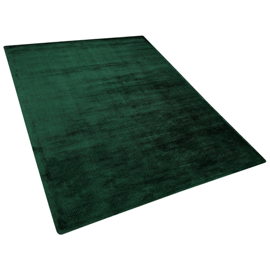 Tappeto tappetino di colore Verde Viscosa 160 x 230 cm Tufted pelo corto stile Moderno